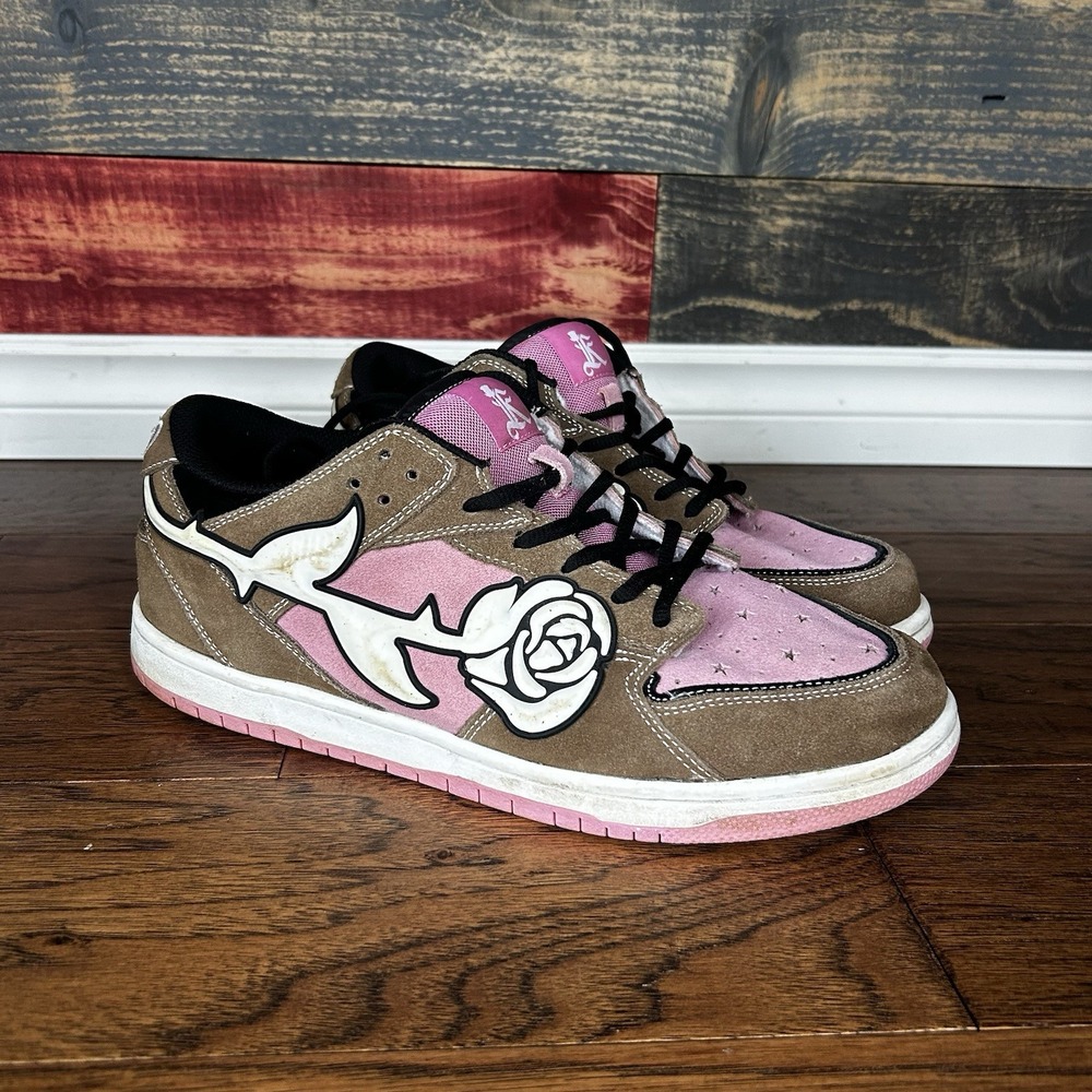 Kizo Kicks Valentines Day Dunk Sneakers Size 14 Pink